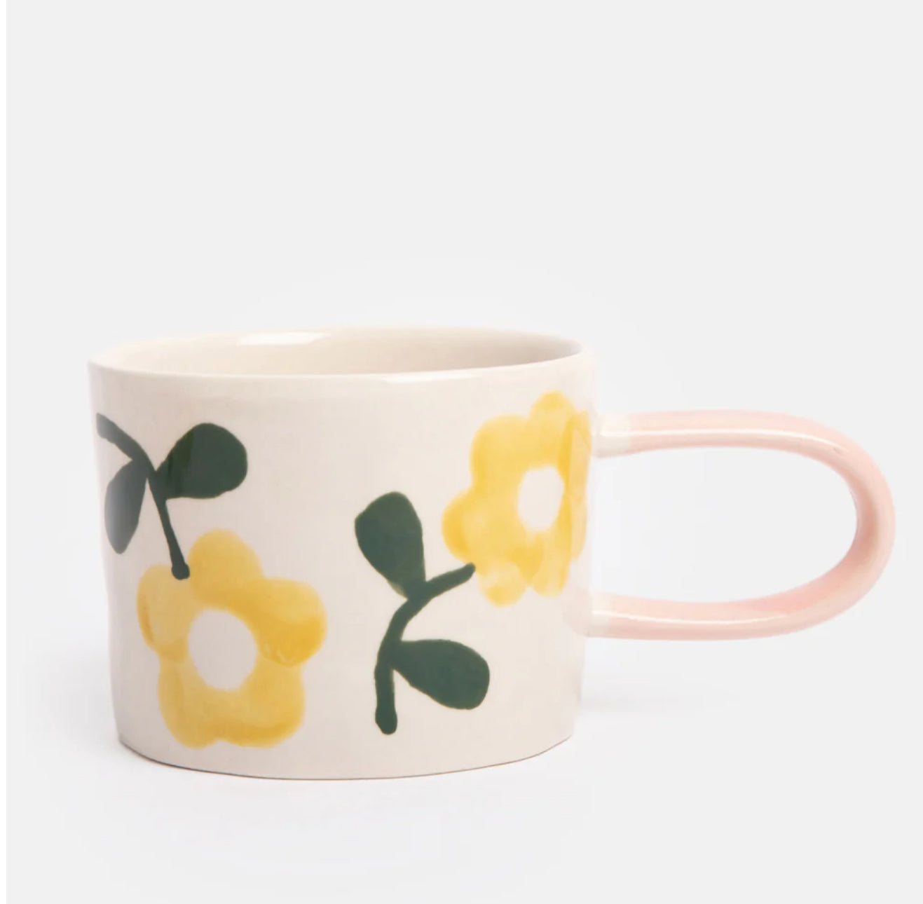 Caroline Gardner Yellow flowers Ceramic Mug