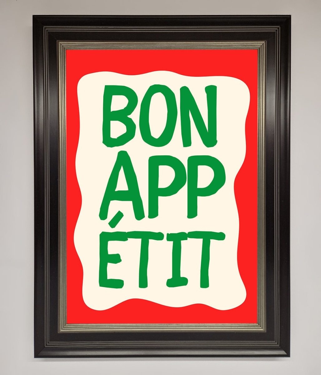 Bonappetit Framed Poster