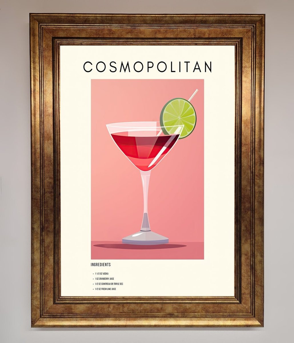 Cosmopolitan Framed Poster
