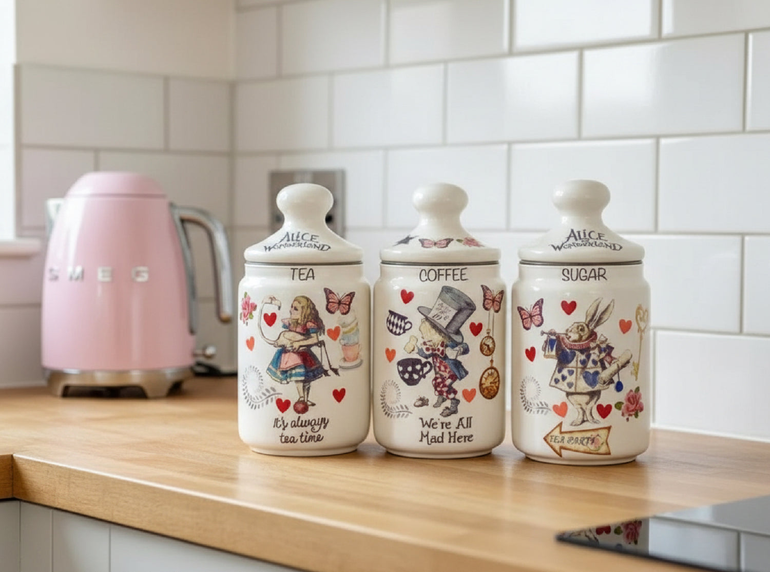 ALICE IN WONDERLAND KITCHEN ACCESSORIES