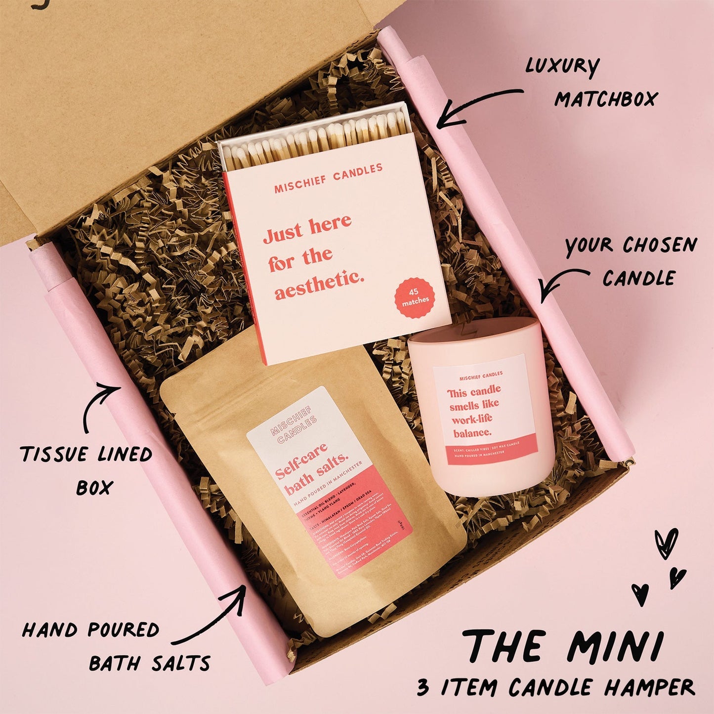 Funny Self-Care Gift Candle Smells Like Work-Life Balance