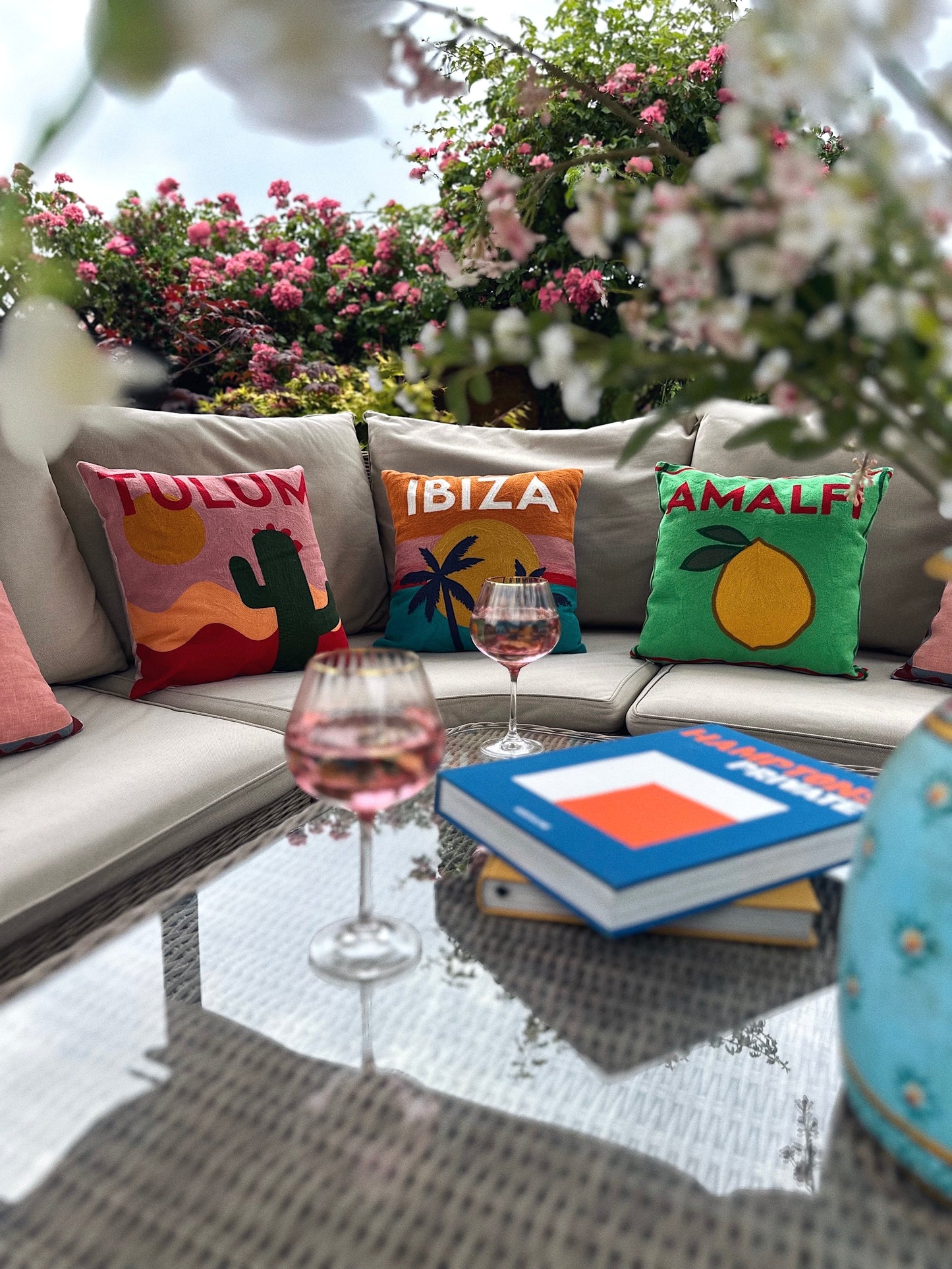 Tulum Needlepoint Cushion