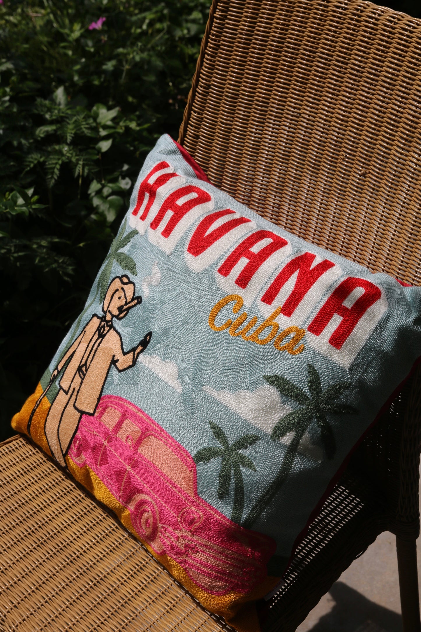 Havana Needlepoint Cushion