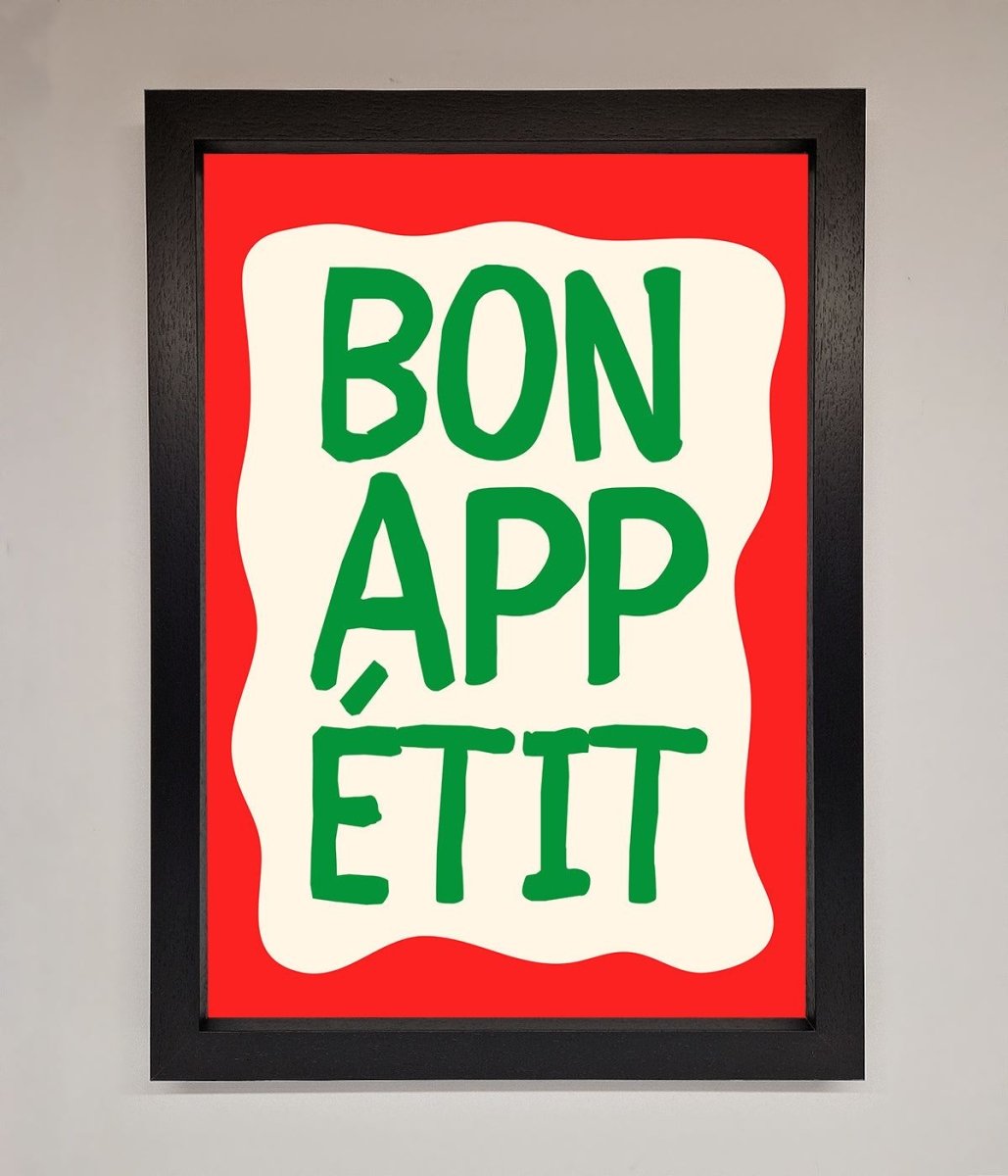 Bonappetit Framed Poster
