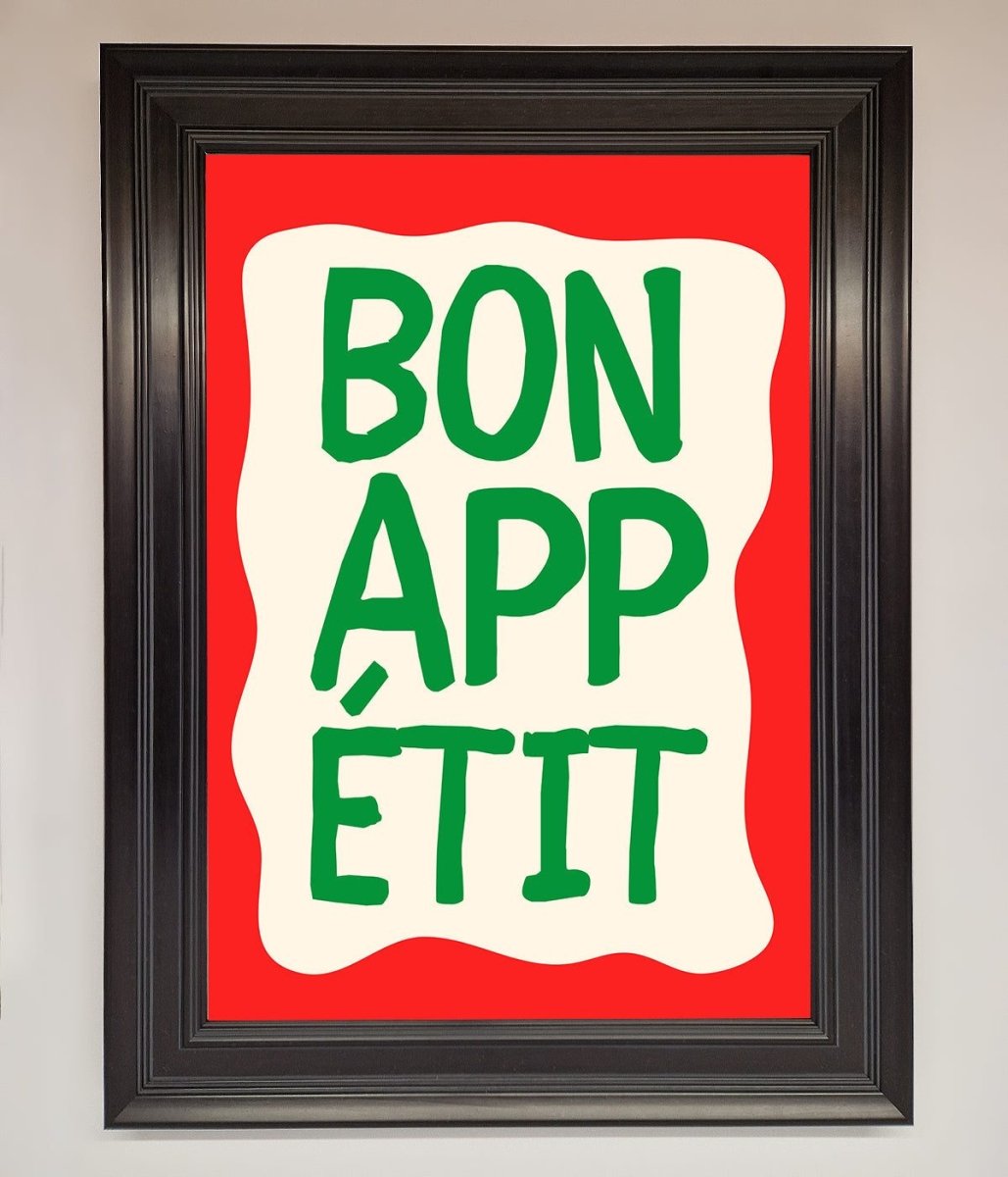 Bonappetit Framed Poster
