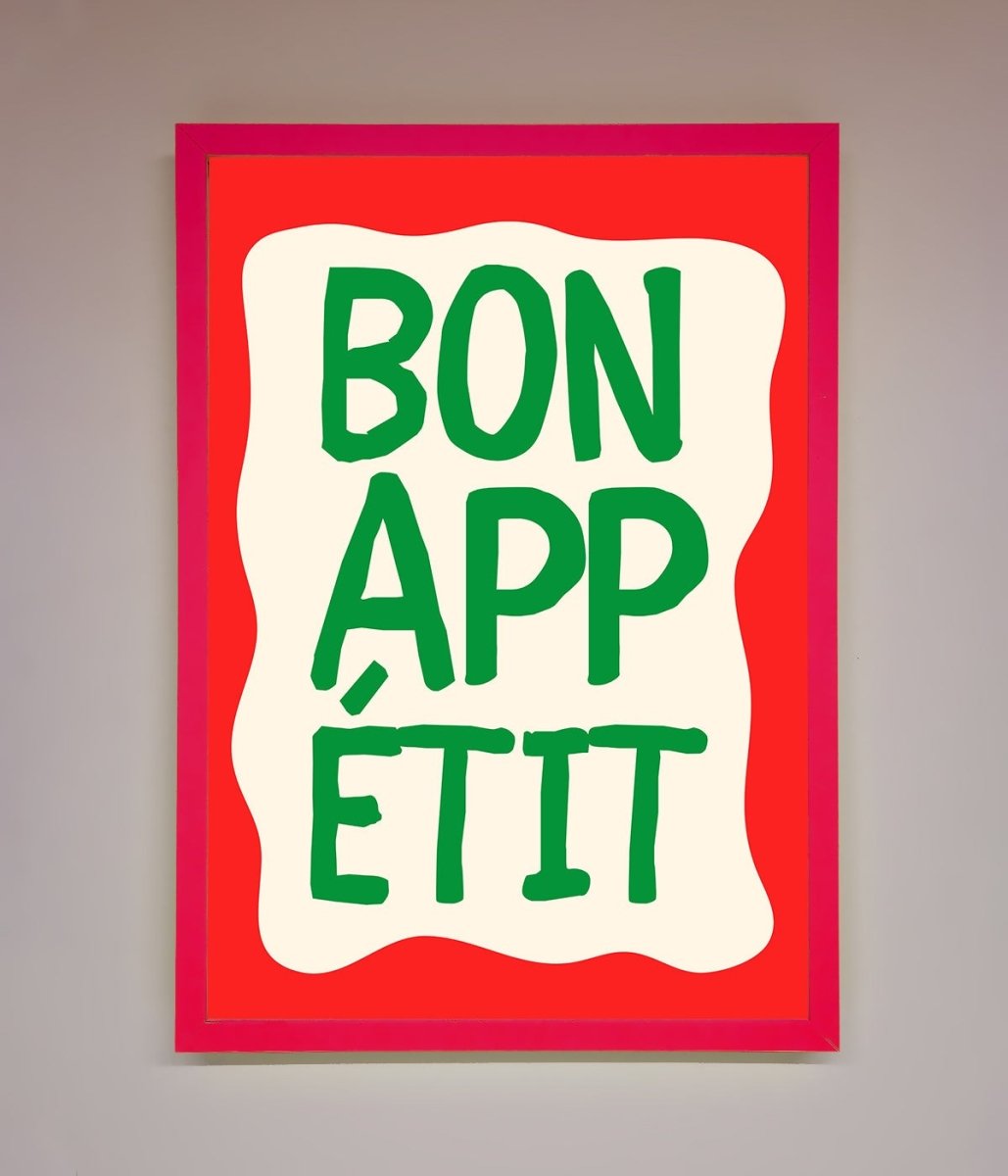 Bonappetit Framed Poster