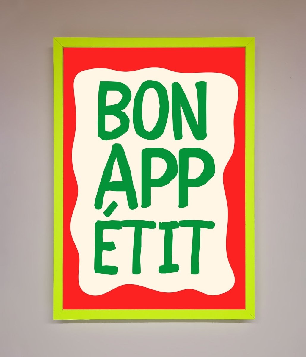Bonappetit Framed Poster