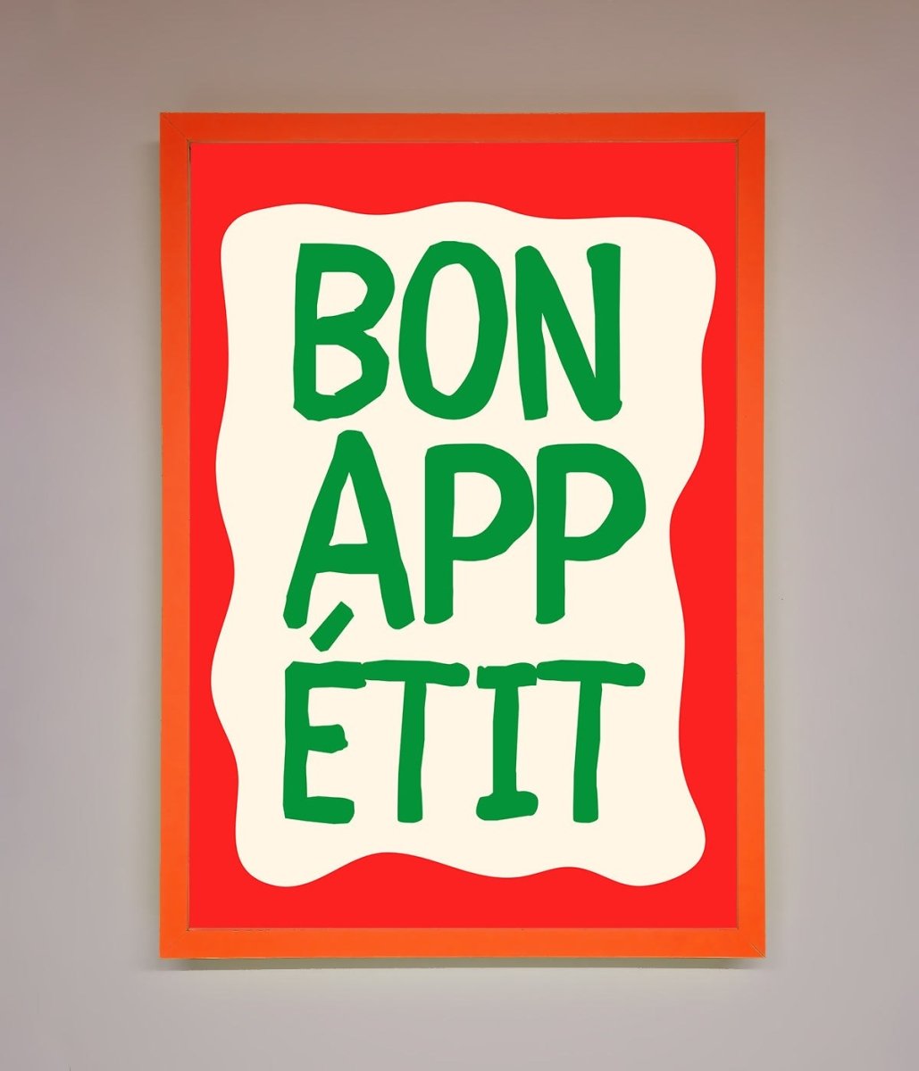 Bonappetit Framed Poster