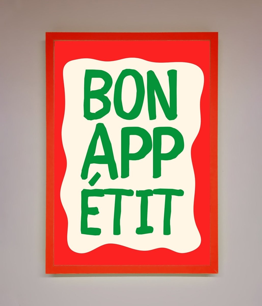 Bonappetit Framed Poster