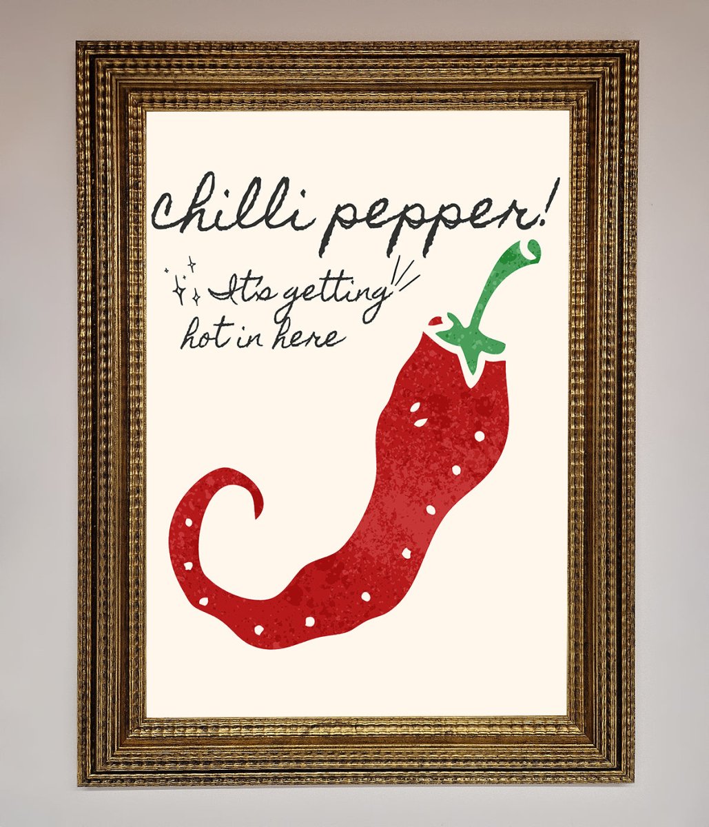 Chili Pepper Framed Print