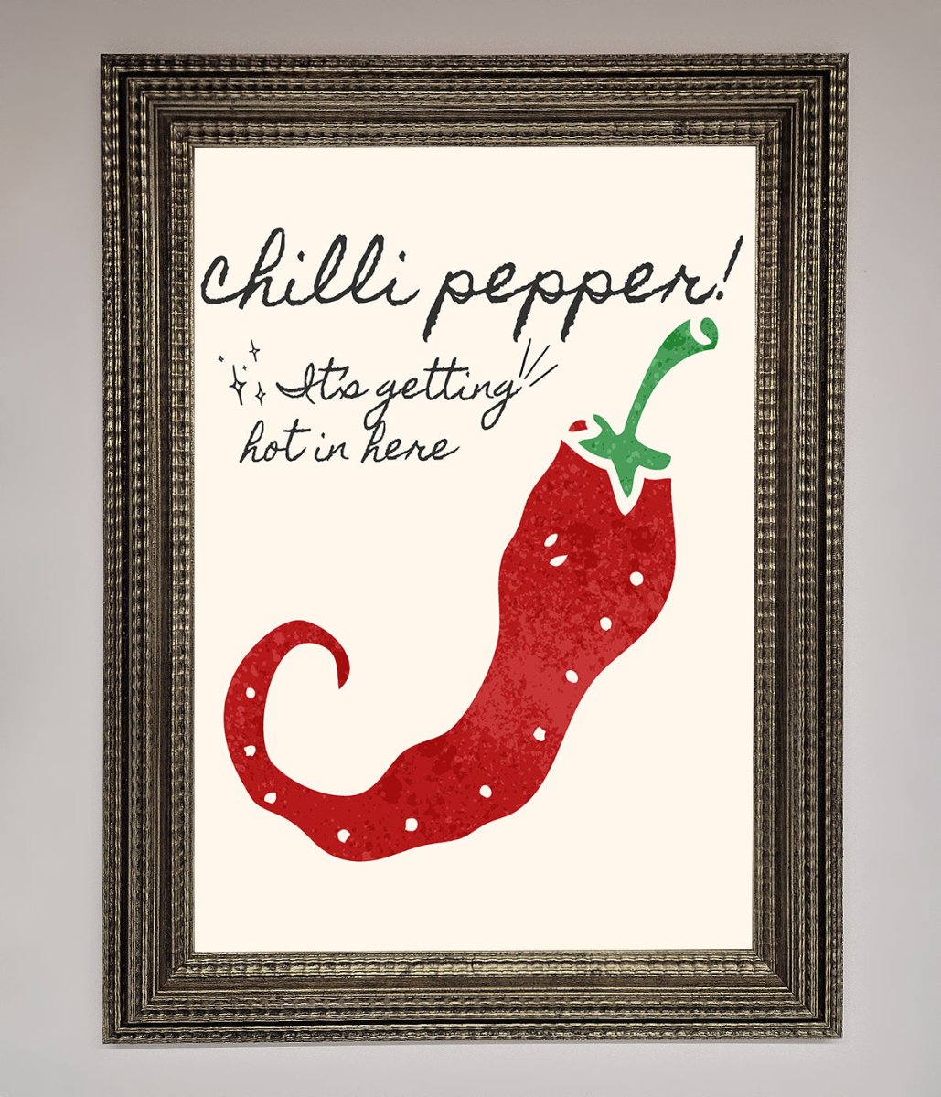 Chili Pepper Framed Print