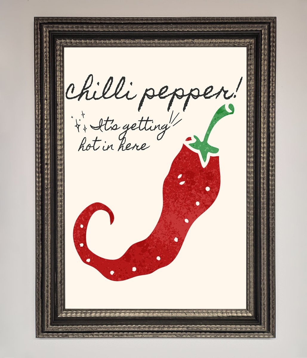 Chili Pepper Framed Print