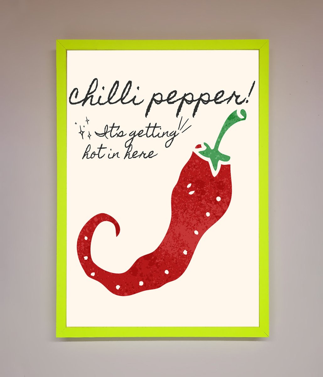 Chili Pepper Framed Print