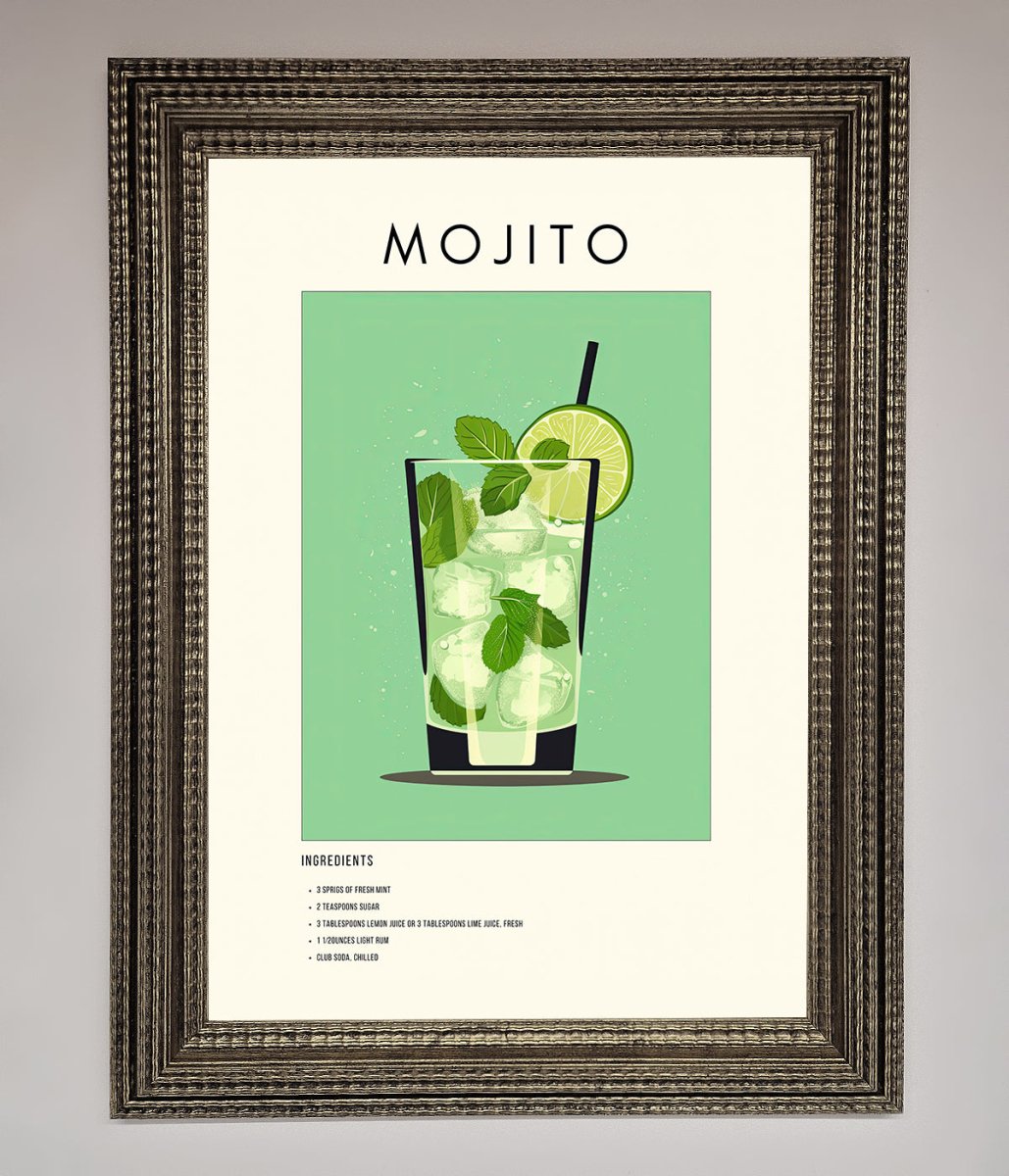 Mojito Framed Poster